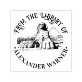 ギザ素晴らしエジプトのスフィンクス#2図書名 セルフインキングスタンプ (デザイン)