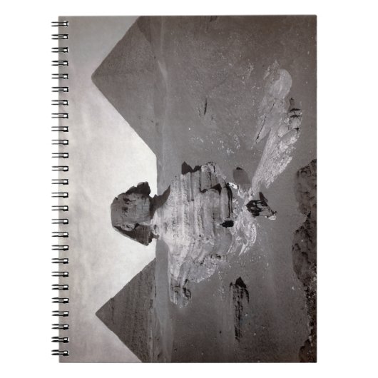 ギザ素晴らしネクロポリスとピラミッドのスフィンクス ノートブック (正面)