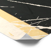 ギザ、エジプトヴィンテージスタイル旅行ポスター ポスター (角)