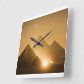 ギザ・ワンドゥーレンのピラミッド スクエア壁時計 (傾斜)