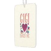 ギジは孫娘へのバレンタインの贈り物を愛する カーエアーフレッシュナー (左)