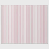 ギストライプのフトラッピング紙 – 赤 – 白01 ラッピングペーパー (フラット)