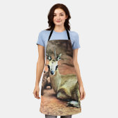 ギズゼルエプロン エプロン (着用した状態)