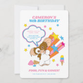 ギズモの誕生日 | グレムリンス 招待状 (正面)