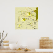 ギズモピラミッド複合図のレイアウト ポスター (キッチン)