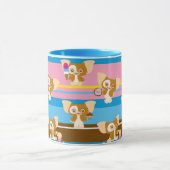 ギズモ | かわいいコミックパターン マグカップ (中央)