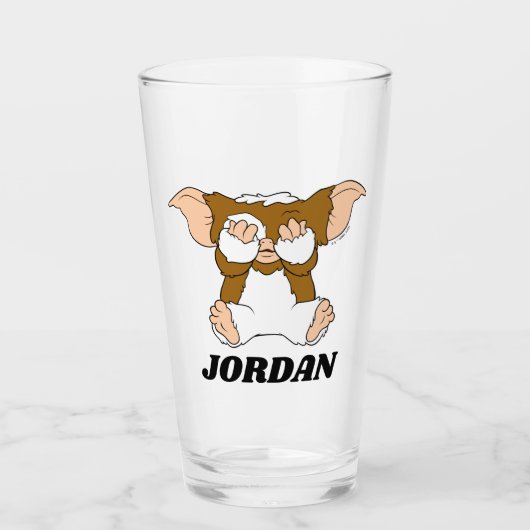 ギズモ |かわいい漫画キャラクター |名前の追加 タンブラーグラス (正面)