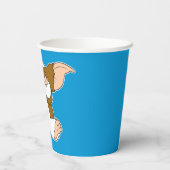 ギズモ |かわいい漫画キャラクター 紙コップ (裏面)