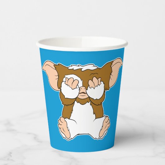 ギズモ |かわいい漫画キャラクター 紙コップ (左)