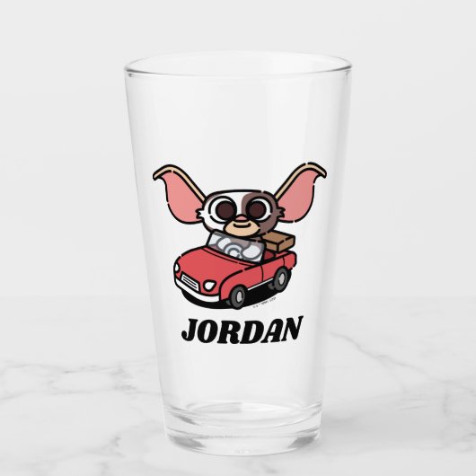 ギズモ |かわいい漫画ドライバ |名前の追加 タンブラーグラス (正面)