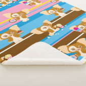 ギズモ |かわいい漫画パターン シェルパブランケット (3/4)