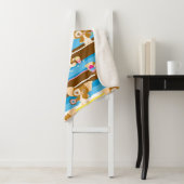 ギズモ |かわいい漫画パターン シェルパブランケット (インサイチュ)