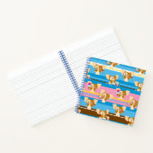 ギズモ |かわいい漫画パターン ノートブック (内部)