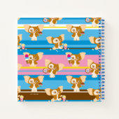 ギズモ |かわいい漫画パターン ノートブック (裏面)