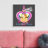 ギズモ |このペットを濡らさないで キャンバスプリント (インサイチュ (リビング))