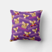 ギズモ |このペットを濡らさないで クッション (裏面)