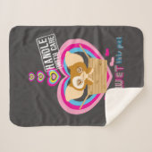 ギズモ |このペットを濡らさないで シェルパブランケット (正面(横))