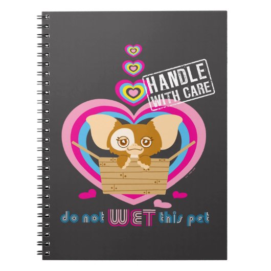 ギズモ |このペットを濡らさないで ノートブック (正面)