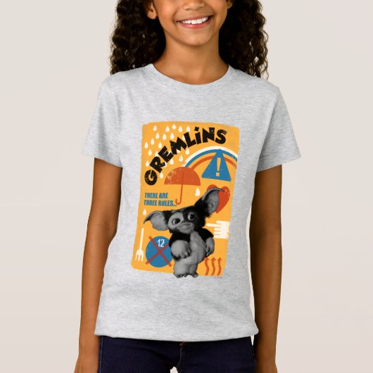 ギズモ |には3つのルールがある Tシャツ (正面)