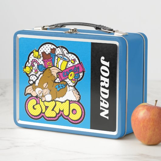 ギズモ | スイーツに夢見る | お名前を追加してみて メタルランチボックス (インサイチュ)