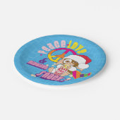 ギズモ | ピース ラブ & ミッドナイト スナックス ペーパープレート (アングル)