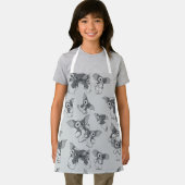 ギズモ | モノクロパターン エプロン (インサイチュ)