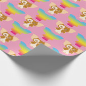 ギズモ |レインボーパターン ラッピングペーパー (角)