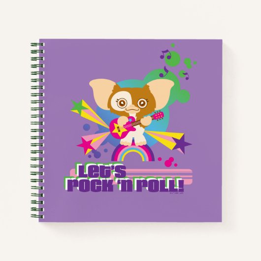 ギズモ | ロックンロールしようぜ ノートブック (正面)