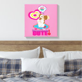 ギズモ |危険なかわいい キャンバスプリント (インサイチュ (寝室))