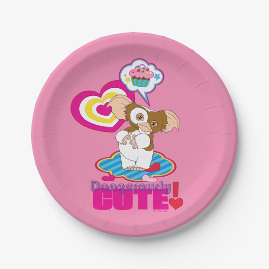 ギズモ |危険なかわいい ペーパープレート (正面)