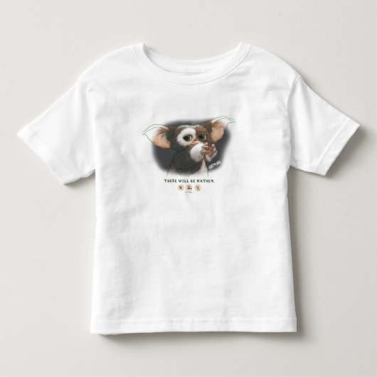 ギズモ　大混乱が来るぞ！ トドラーTシャツ (正面)