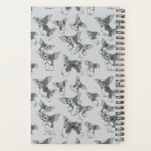 ギズモ |白黒パターン プランナー手帳 (裏面)