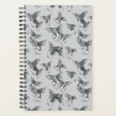 ギズモ |白黒パターン プランナー手帳 (正面)