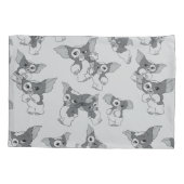 ギズモ |白黒パターン 枕カバー (裏面)