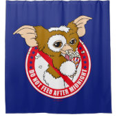 ギズモ |真夜中食べ物を与えの後に行わない シャワーカーテン (正面)