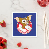 ギズモ |真夜中食べ物を与えの後に行わない スタンダードカクテルナプキン (インサイチュ)