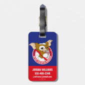 ギズモ |真夜中食べ物を与えの後に行わない ラゲッジタグ (裏面縦)