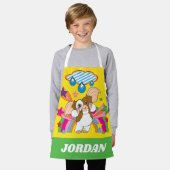 ギズモ |雨粒の夢 |名前の追加 エプロン (着用した状態)