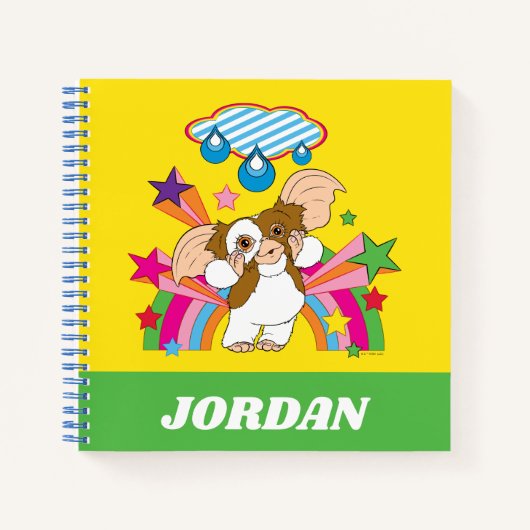 ギズモ |雨粒の夢 |名前の追加 ノートブック (正面)