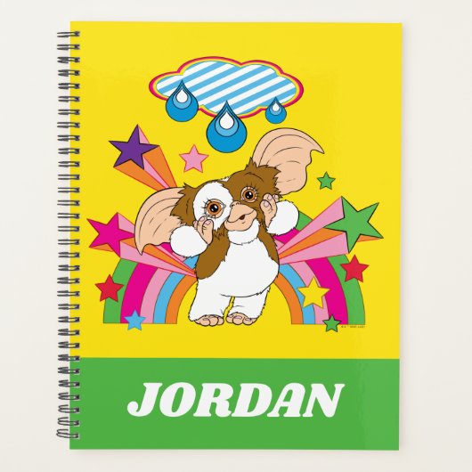 ギズモ |雨粒の夢 |名前の追加 プランナー手帳 (正面)