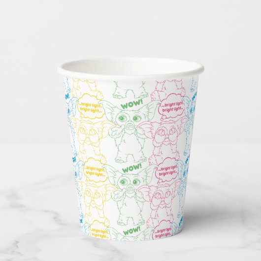 ギズモ | Bright Light!明るい！ 紙コップ (裏面)