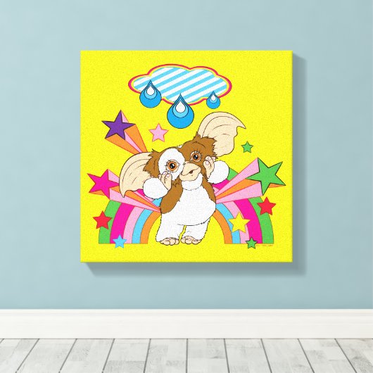 ギズモ | Dreaming of Raindrops キャンバスプリント (インサイチュ (ウッドフロア))