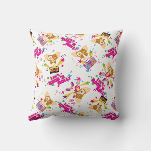 ギズモ | Let's Rock 'n 転が Pattern クッション (裏面)