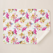 ギズモ | Let's Rock 'n 転が Pattern シェルパブランケット (正面(横))