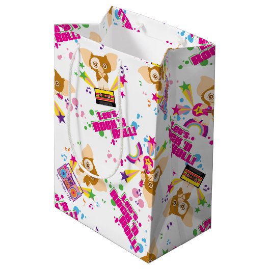 ギズモ | Let's Rock 'n 転が Pattern ミディアムペーパーバッグ (裏面アングル)