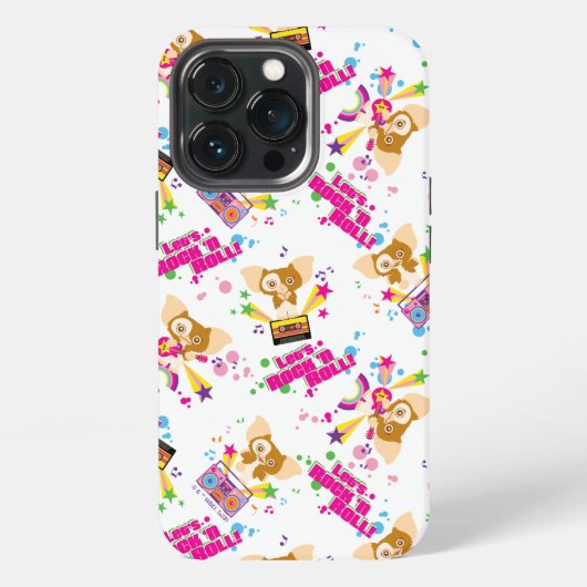 ギズモ | Let's Rock 'n 転が Pattern iPhoneケース (裏面)