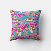 ギズモ | Peace Love & Midnight Snacks クッション (裏面)