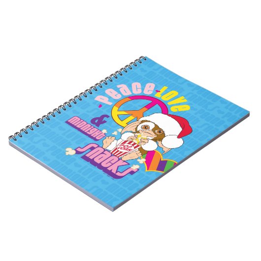 ギズモ | Peace Love & Midnight Snacks ノートブック (左側)