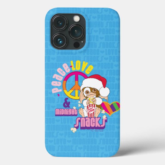 ギズモ | Peace Love & Midnight Snacks Case-Mate iPhoneケース (裏面)