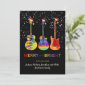 ギタおもしろいーのクリスマスメリーと明るい シーズンカード (スタンド正面)